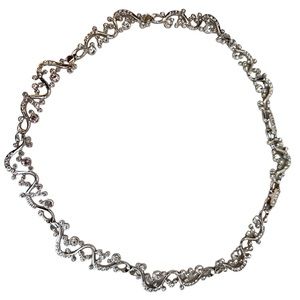 Swarovski bridal crystal necklace